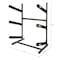 Rad Sportz Kayak Storage Rack - 3-Level Freestanding  Stand with Padded Arms, 300lb Capacity by 83-7001 - alternate 5